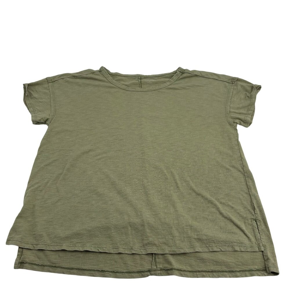Wonderly Women's Short Sleeves T Shirt Loose Fit Olive Green‎
